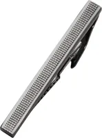 JoS. A. Bank Men's Brushed Silver Tie Bar, Metal Silver, One Size