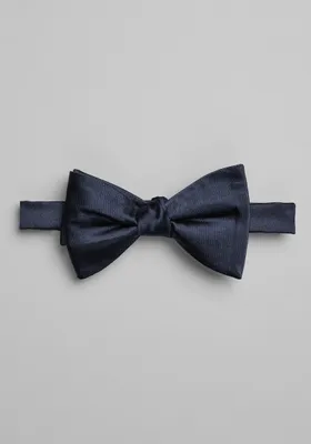 JoS. A. Bank Men's Solid Pre-Tied Bow Tie, Navy