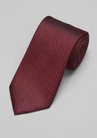 JoS. A. Bank Men's Chevron Stripe Tie, Burgundy, One Size