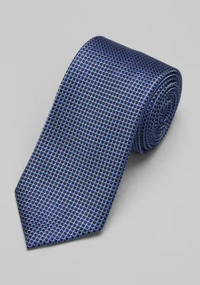 JoS. A. Bank Men's Traveler Collection Two Tone Dot Neat Tie, Navy, One Size