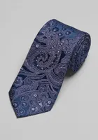 JoS. A. Bank Men's Traveler Collection Wandering Paisley Tie, Purple, One Size