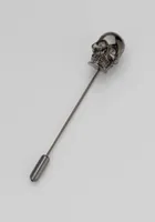 JoS. A. Bank Men's Skeleton Stick Lapel Pin, Metal Silver, One Size
