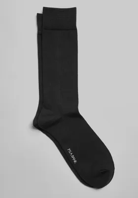JoS. A. Bank Men's Supersoft Marled Socks, Navy, Mid Calf
