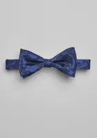 JoS. A. Bank Men's Stylized Floral Pre-Tied Bow Tie, Navy, One Size