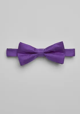 Men's Pre-Tied Bow Tie, Purple, One Size