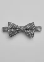 JoS. A. Bank Men's Geo Pre-Tied Bow Tie, Black, One Size