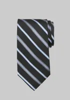 Men's Reserve Collection Pebbled Stripe Tie, Black, One Size