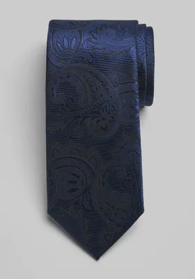 JoS. A. Bank Men's Fancy Tonal Paisley Tie, Navy, One Size