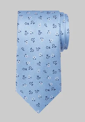 JoS. A. Bank Men's Traveler Collection Mini Floral Tie, Purple, One Size