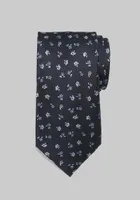 Men's Traveler Collection Mini Floral Tie, Navy, One Size