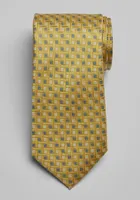JoS. A. Bank Men's Mini Dotted Square Tie, Yellow, One Size