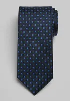 JoS. A. Bank Men's Mini Dotted Square Tie, Navy, One Size