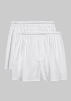 Men's Jos. A. Bank Woven Boxers, 2-Pack at Bank, Cream/White,