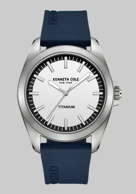 Men's Kenneth Cole New York Titanium Watch, Blue, One Size