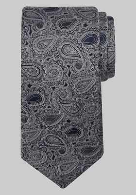 JoS. A. Bank Men's Reserve Collection Filigree Paisley Tie, Grey, One Size