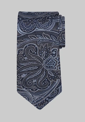 JoS. A. Bank Men's Reserve Collection Paisley Tie, Grey, One Size