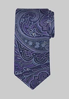 JoS. A. Bank Men's Reserve Collection Paisley Tie - Long, Purple, LONG