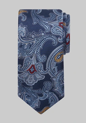 JoS. A. Bank Men's Reserve Collection Paisley Swirl Tie, Navy, One Size