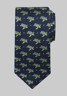 Men's Sea Turtles Tie, Green, One Size