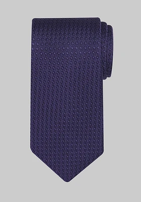 JoS. A. Bank Men's Traveler Collection Tonal Diamond Tie, Purple, One Size