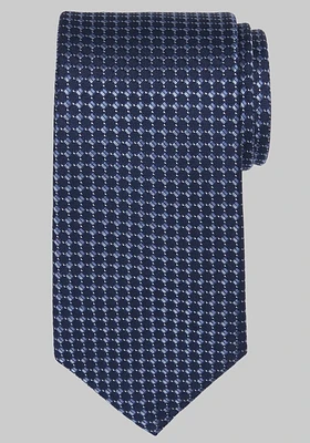 Men's Traveler Collection Mini Square Tie, Navy, One Size