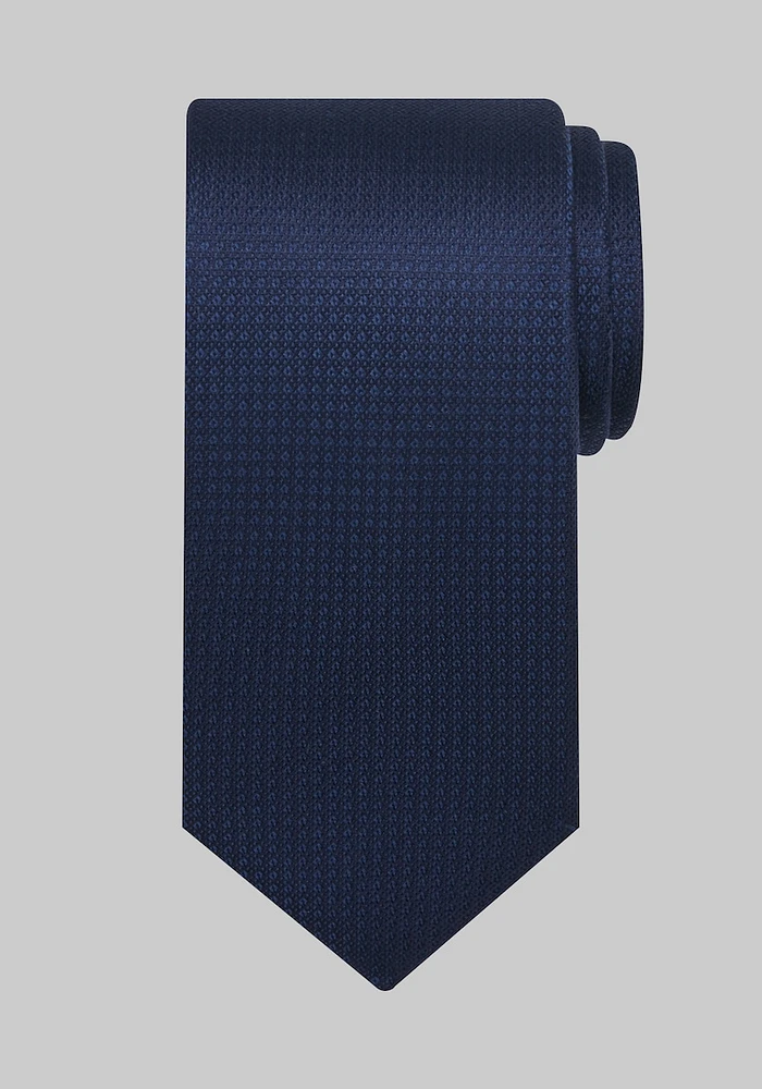 Men's Traveler Collection Tiny Squares Tie, Navy, One Size