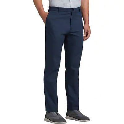 Collection by Michael Strahan Men's Michael Strahan Modern Fit Cotton Stretch Pants Postman Blue
