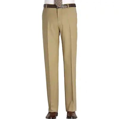 Awearness Kenneth Cole Men's Tan Modern Fit Pants
