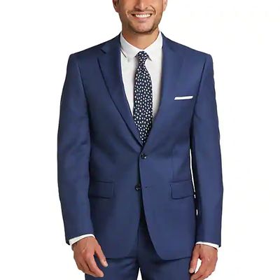 Calvin Klein X-Fit Slim Fit Men's Suit Separates Coat Blue