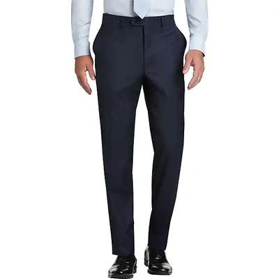 Lauren By Ralph Lauren Men's Classic Fit Suit Separates Pants Navy
