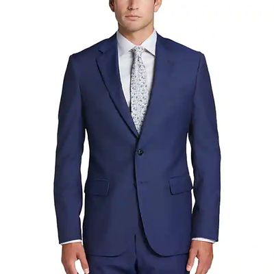 Joseph Abboud Modern Fit Men's Suit Separates Coat Blue