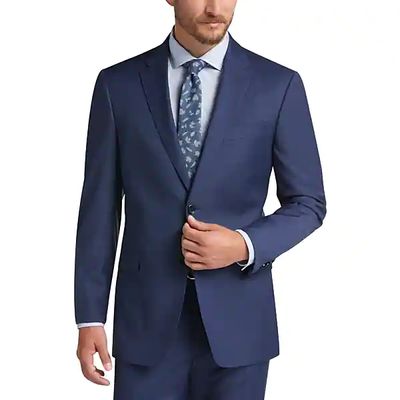 Tommy Hilfiger Men's Modern Fit Suit Separates Pants Postman Blue