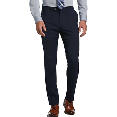 Tommy Hilfiger Men's Modern Fit Suit Separates Pant Navy