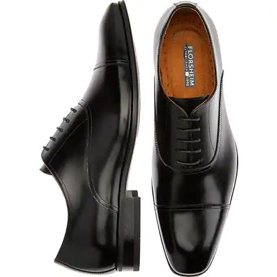 Florsheim Men's Francisco Cap Toe Oxfords Black