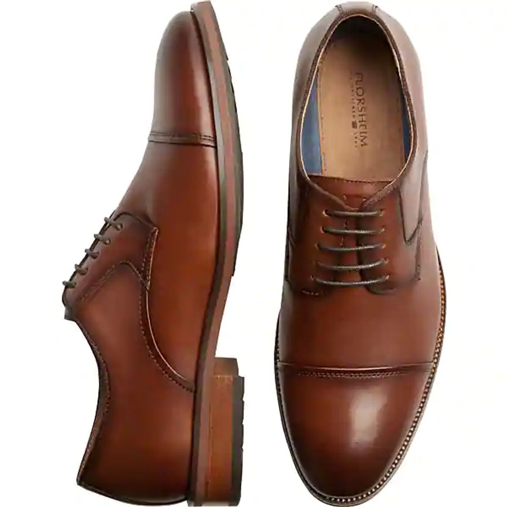 Florsheim Men's Surge Cap Toe Oxfords Tan