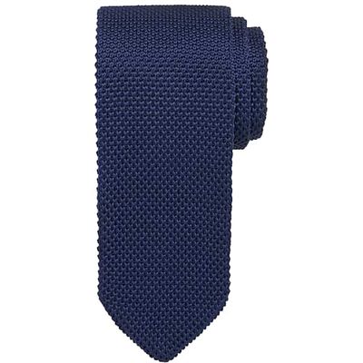 Paisley & Gray Men's Skinny Tie Midnight Blue - Size: REGULAR