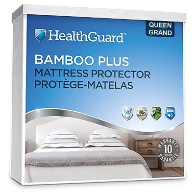 Bamboo Plus Waterproof Mattress Protector Queen