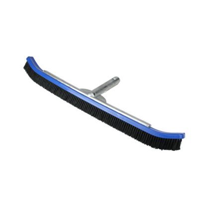 24" Blue Curved Wall Brush For Pools