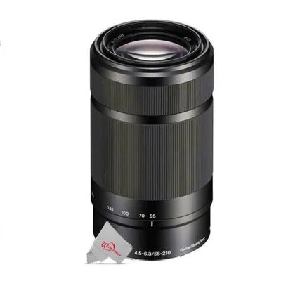E 55-210mm F4.5-6.3 Lens For E-mount Cameras (black)