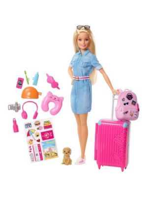 Travel Doll & Puppy Playset By Ages 3 Years And Up