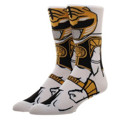 Power Ranger Character Men's Crew Socks