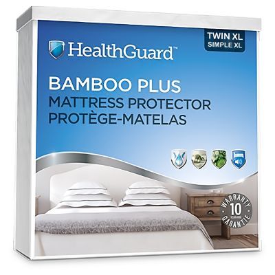 Bamboo Plus Waterproof Mattress Protector Twin Extra Long