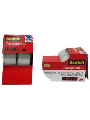 3m Transparent Tapes 2-pack