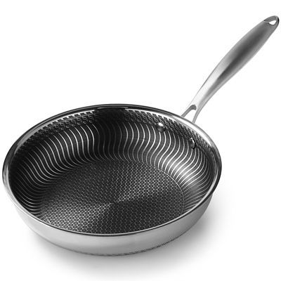 11 Inch Stainless Steel Non-stick Grill Pan For Frying