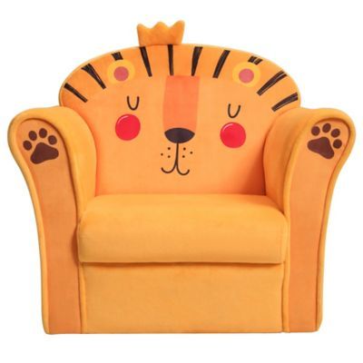 Kids Lion Sofa Children Armrest Couch Toddler Furniture Gift