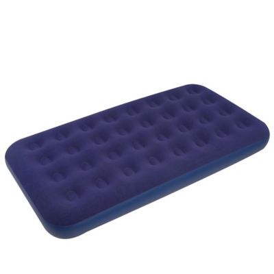Twin Size Navy Blue Indoor/outdoor Inflatable Air Mattress
