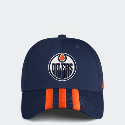 Oilers 3-stripes Adjustable Cap