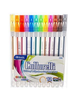 Collerelli Gel Pen 12 Glitter Color