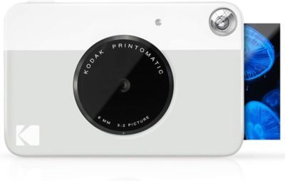 Printomatic Digital Instant Print Camera, Full Color Prints On Zink 2x3 Sticky-backed Photo Paper - Print Memories Instantly