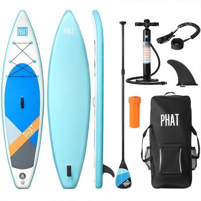 11' Inflatable Stand Up Paddle Board (6" Thick) Package